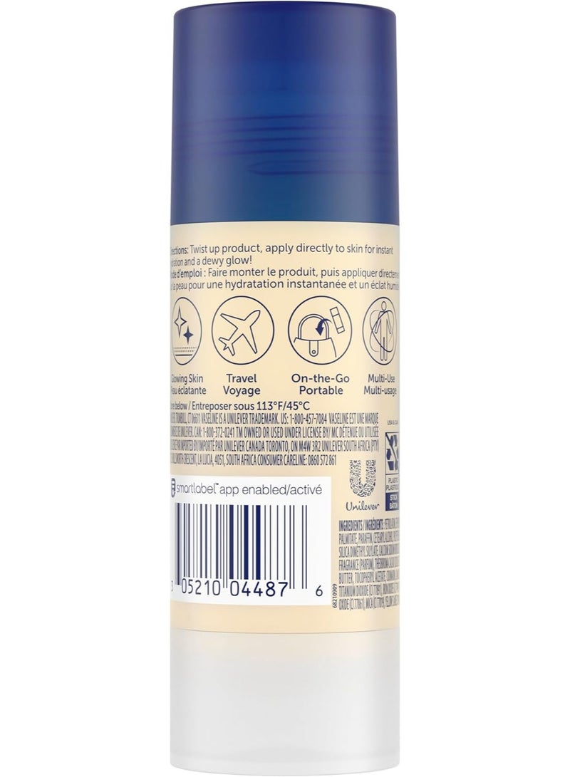 Vaseline Healing Jelly Cocoa Shimmer Jelly Stick – Moisturizing Body Glow, 40g - Image 2